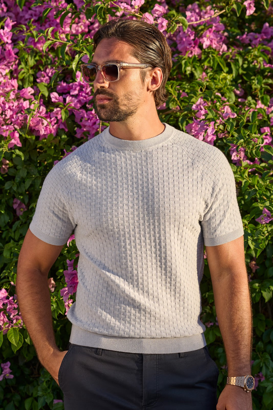 Valentina Moreau - Camiseta Jackquard Premium